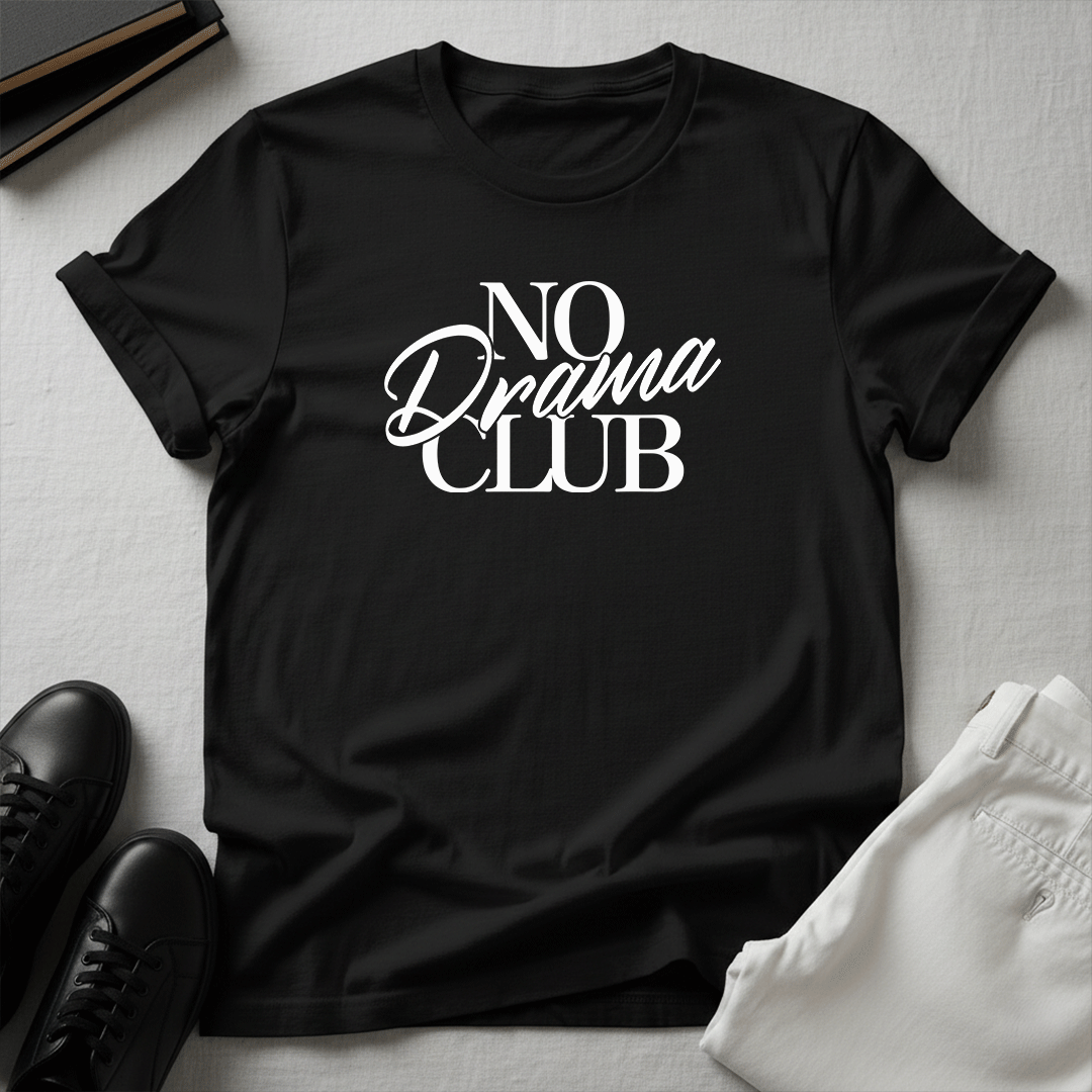No Drama Club — Unisex Graphic Tee