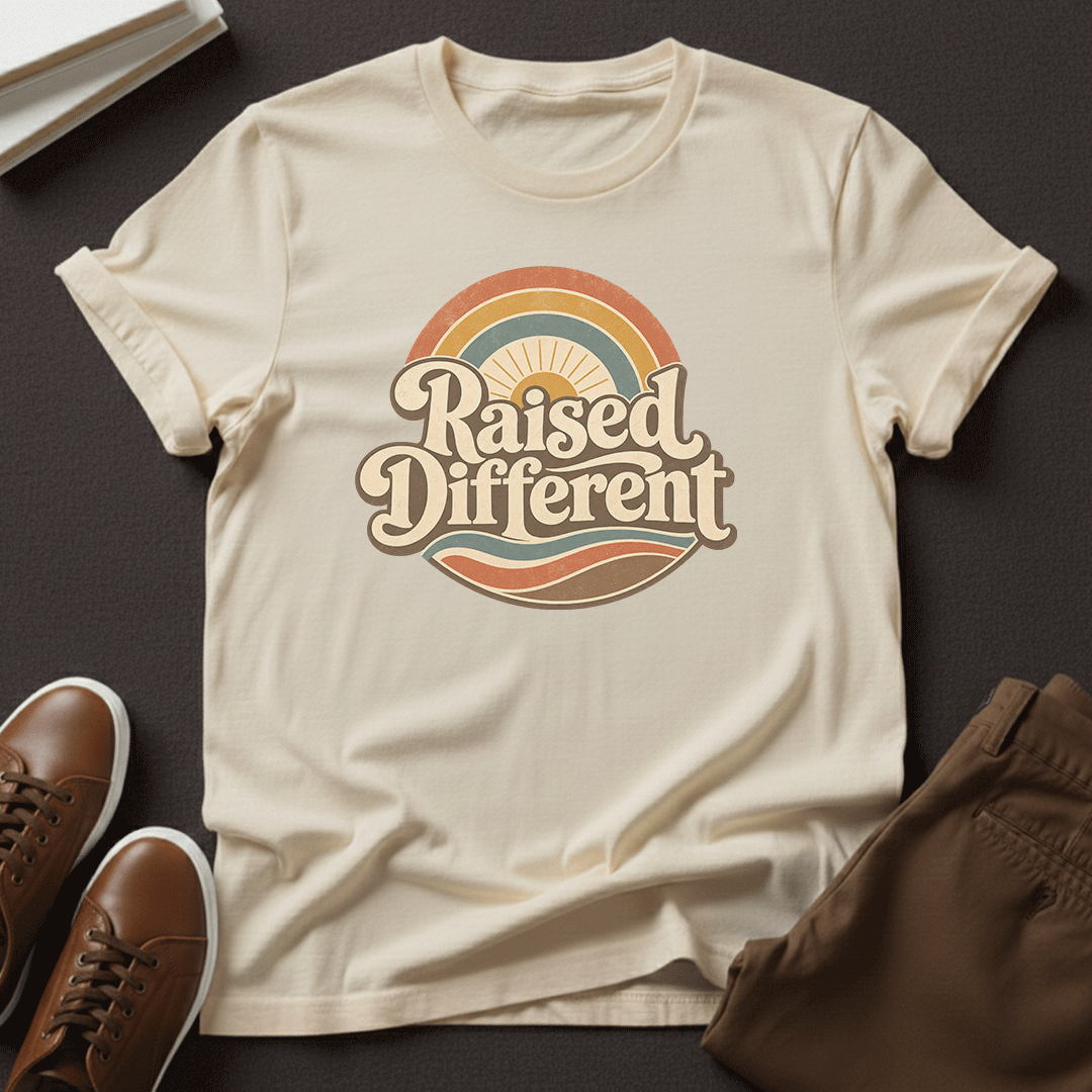 Raised Different Unisex graphic Tee