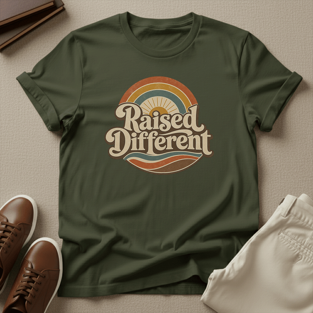 Raised Different Unisex graphic Tee
