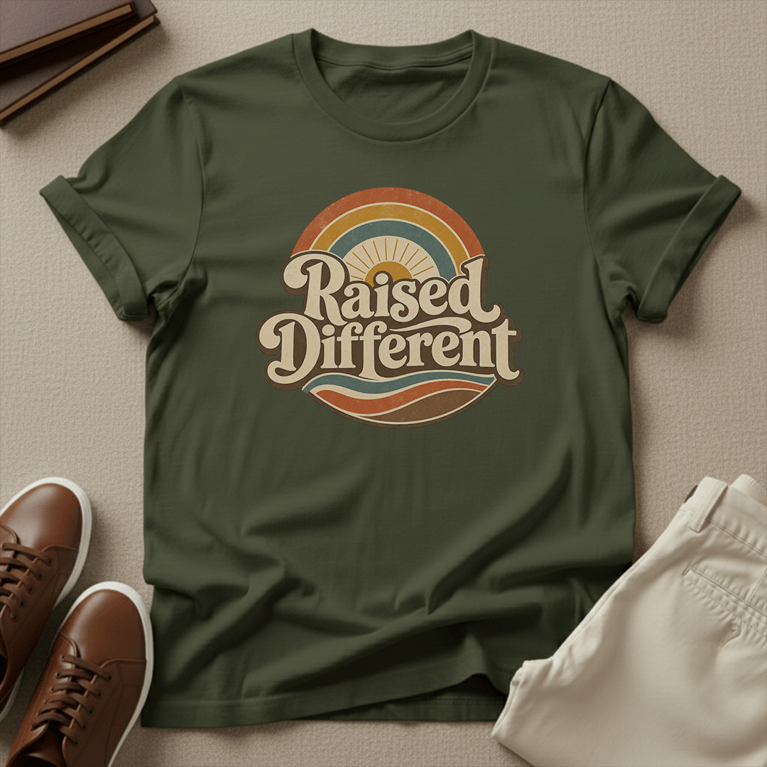 Raised Different Unisex graphic Tee