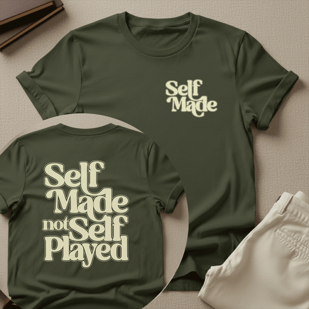 Self Made, Not Self Played Unisex Graphic Tee