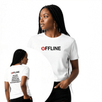 Offline — Old School Values Unisex Graphic Tee