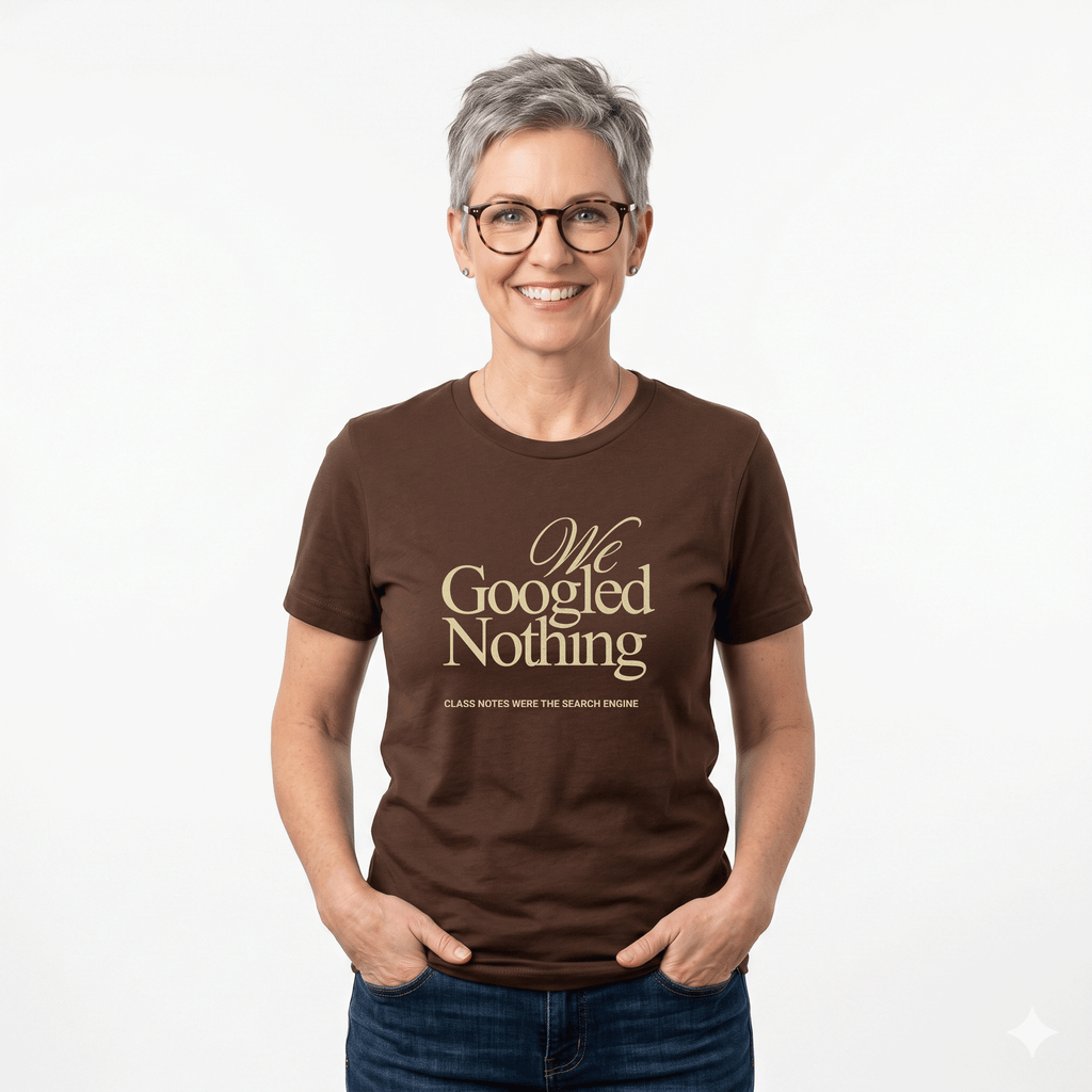 We Googled Nothing — Unisex Graphic Tee