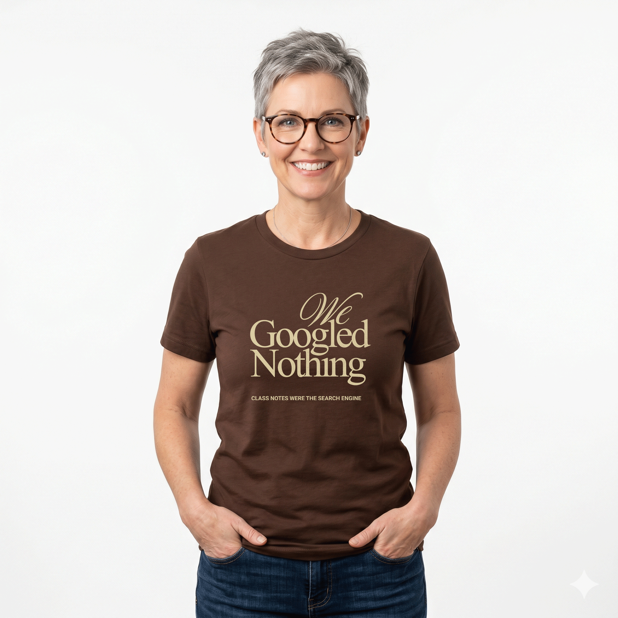We Googled Nothing — Unisex Graphic Tee