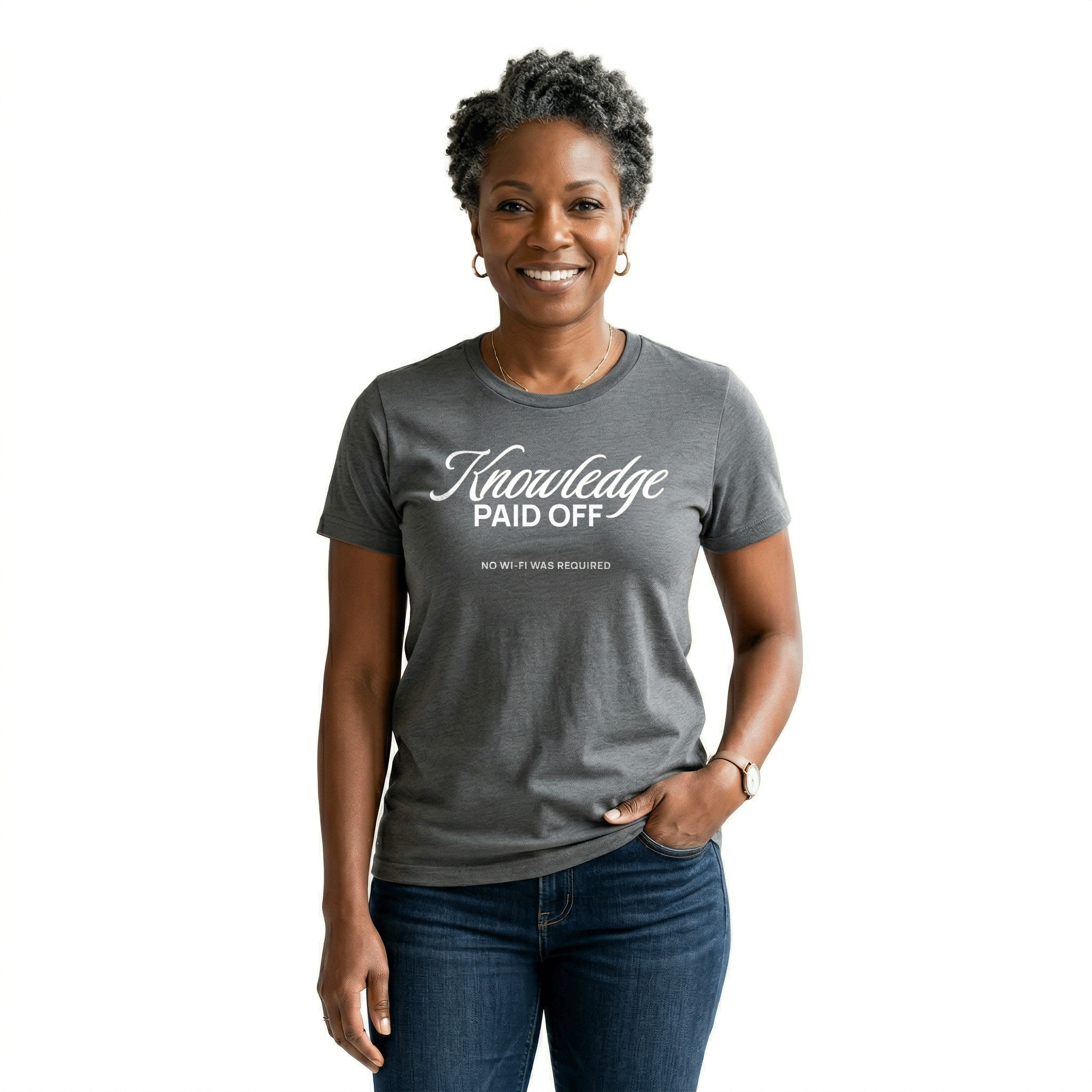 Knowledge Paid Off - Unisex Graphic Tee