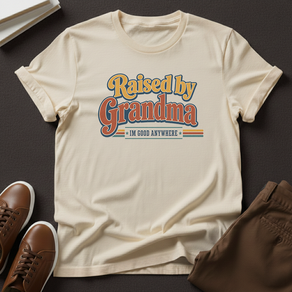 Raised by Grandma — Unisex Graphic Tee