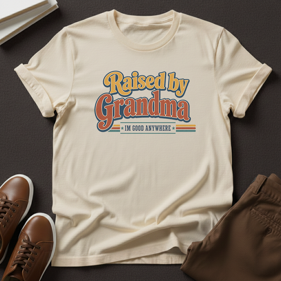 Raised by Grandma — Unisex Graphic Tee