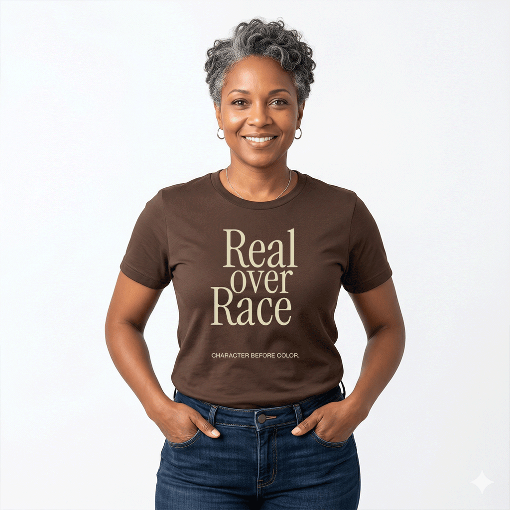 Real Over Race – Unisex Graphic Tee