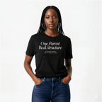 One Parent. One Structure — Unisex Nostalgic Graphic Tee