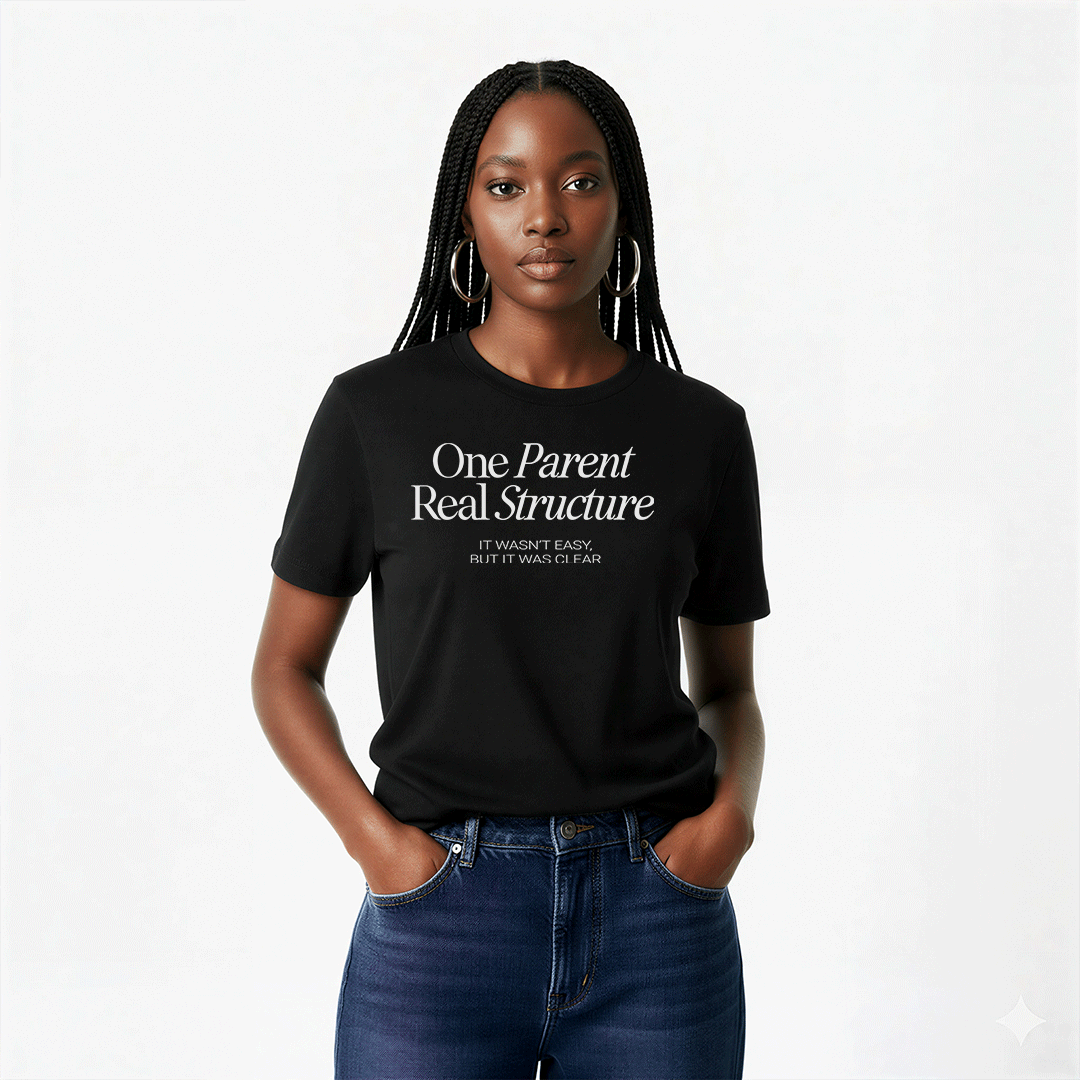 One Parent. One Structure — Unisex Nostalgic Graphic Tee