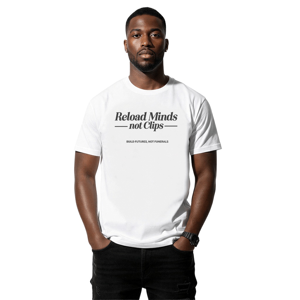 Reload Minds Not Clips – Unisex Graphic Tee