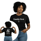 Family First — Unisex Nostalgic Graphic Tee