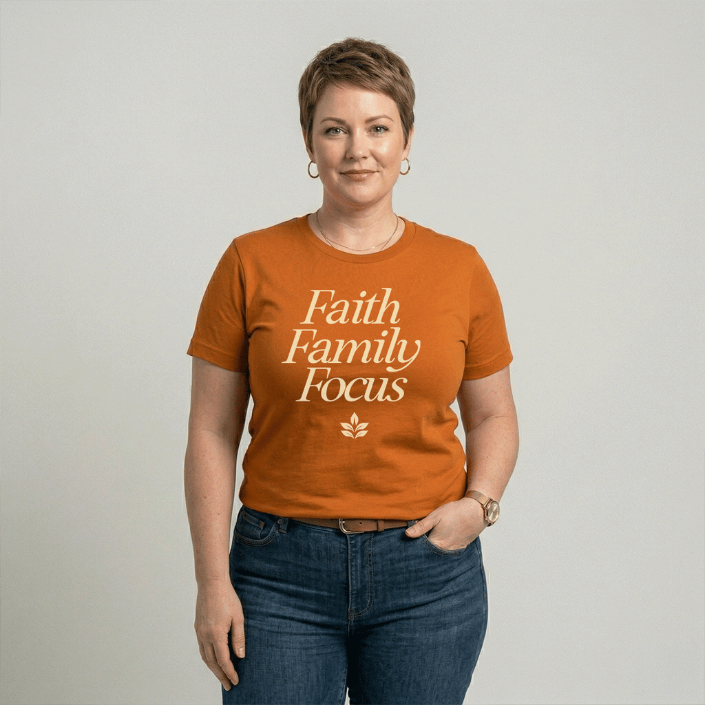 Faith, Family, Focus Unisex Graphic Tee