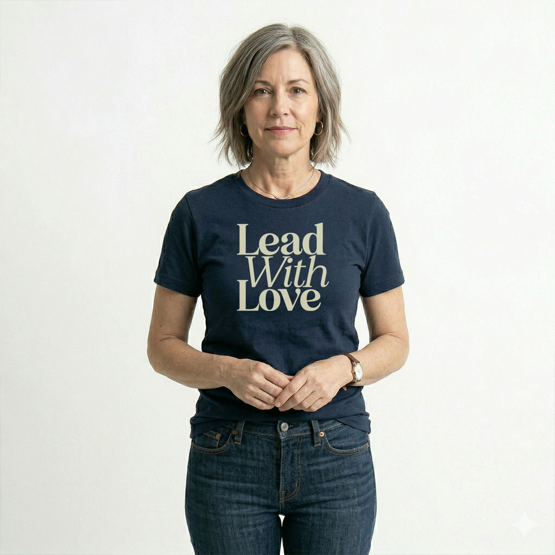 Lead with Love – Unisex Graphic Tee