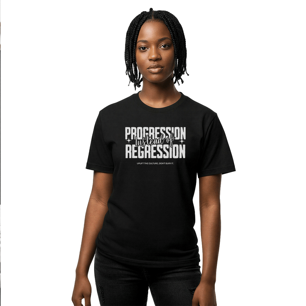 Progression Instead of Regression – Unisex Graphic Tee