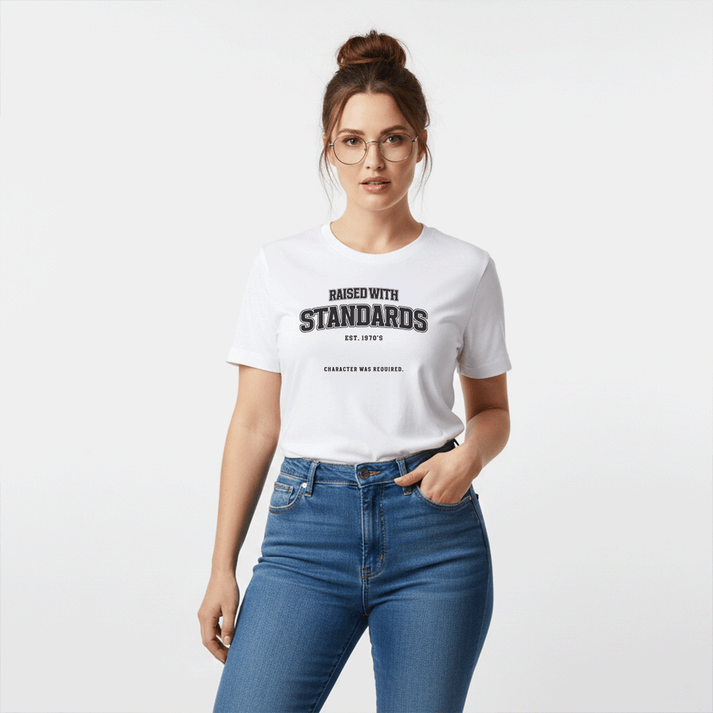 Raised With Standards (1980s) - Unisex Graphic Tee