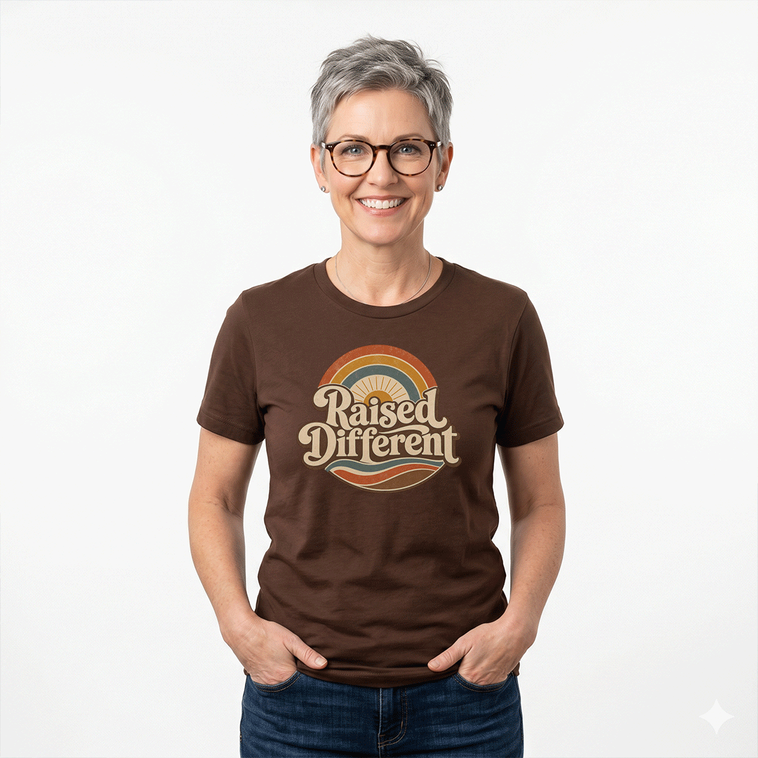 Raised Different Unisex graphic Tee