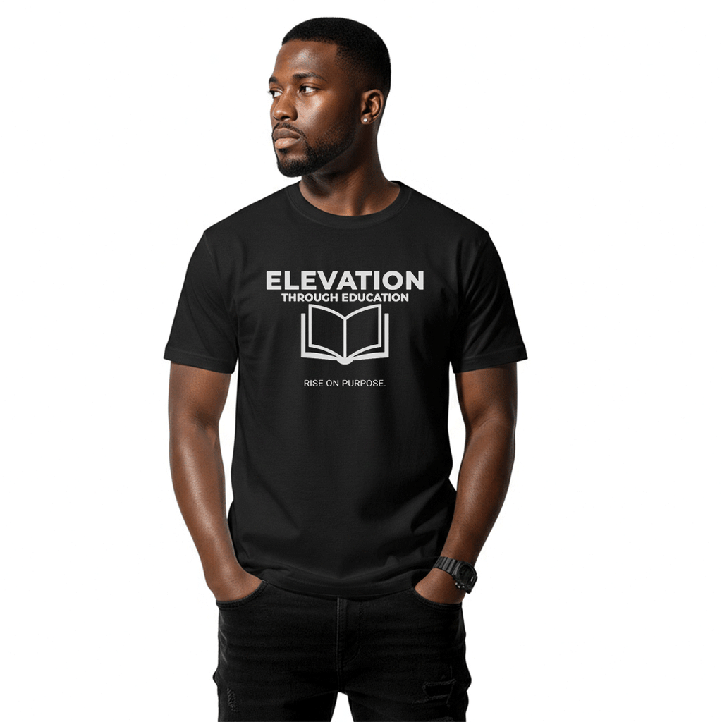 Rise Through Education - Unisex Graphic Tee