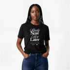 Study Now. Flex Later. - Unisex Graphic Tee