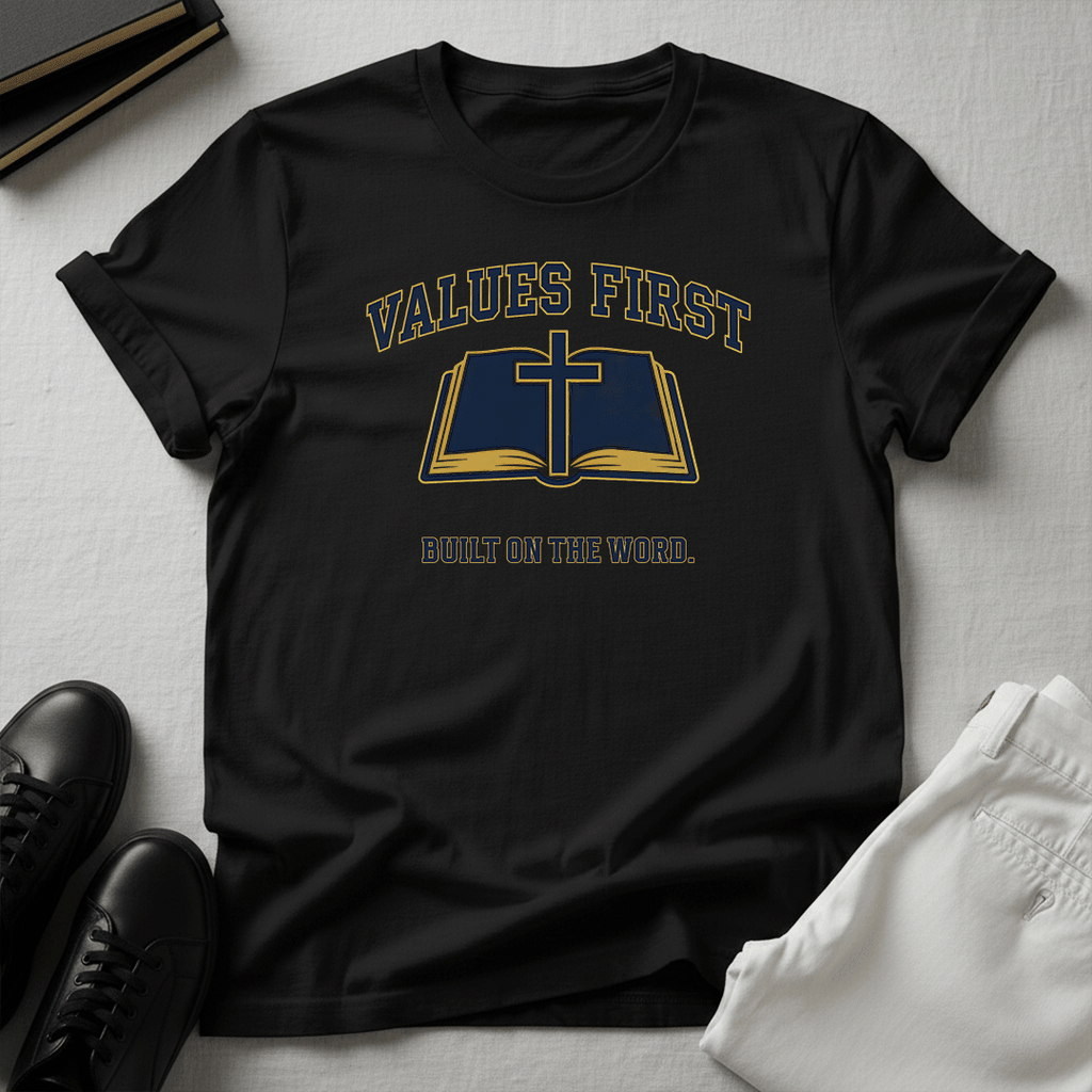 Values First Unisex Graphic Tee | Back When