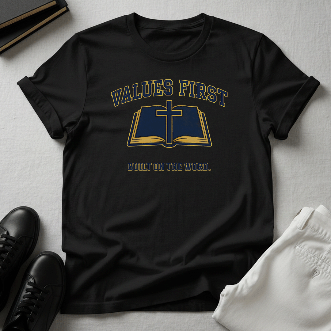 Values First Unisex Graphic Tee | Back When