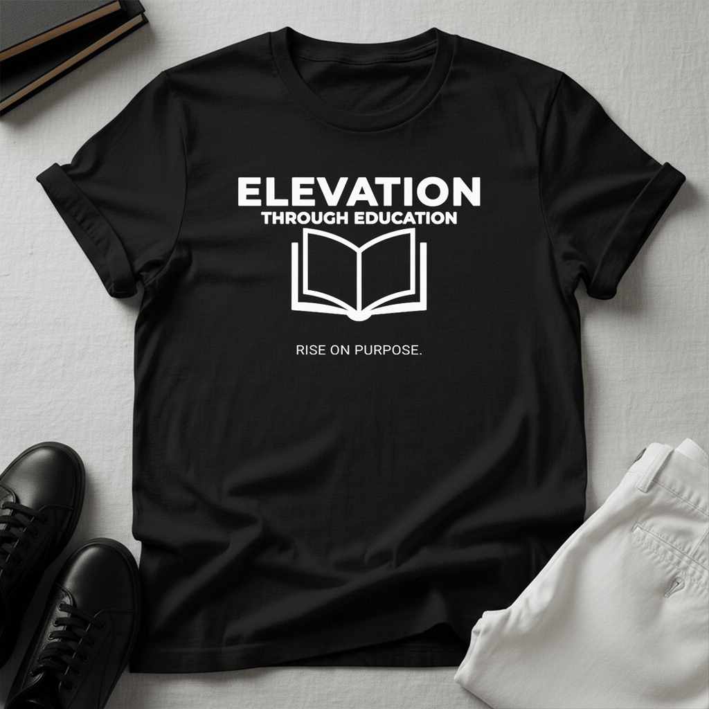 Rise Through Education - Unisex Graphic Tee