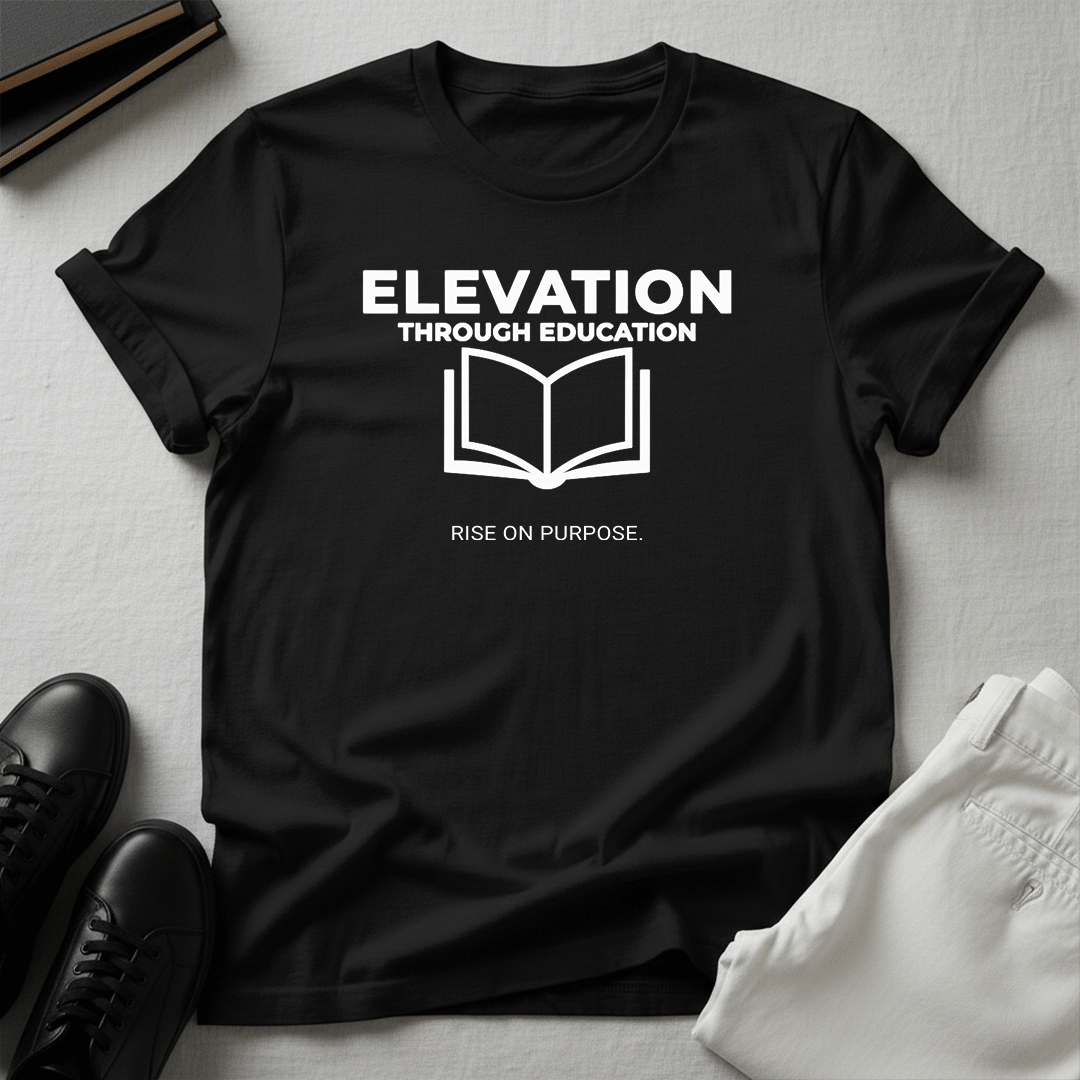 Rise Through Education - Unisex Graphic Tee