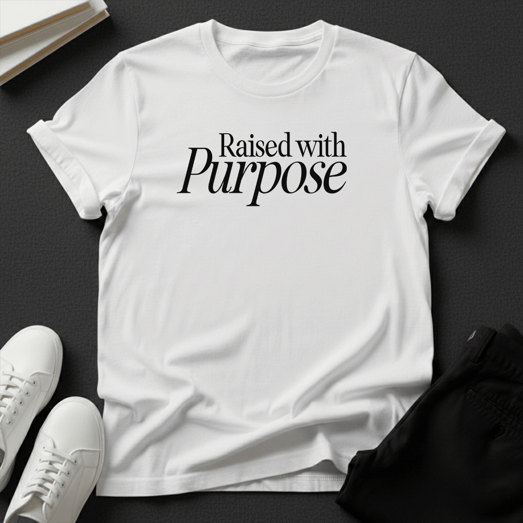 Raised With Purpose - Unisex Graphic Tee