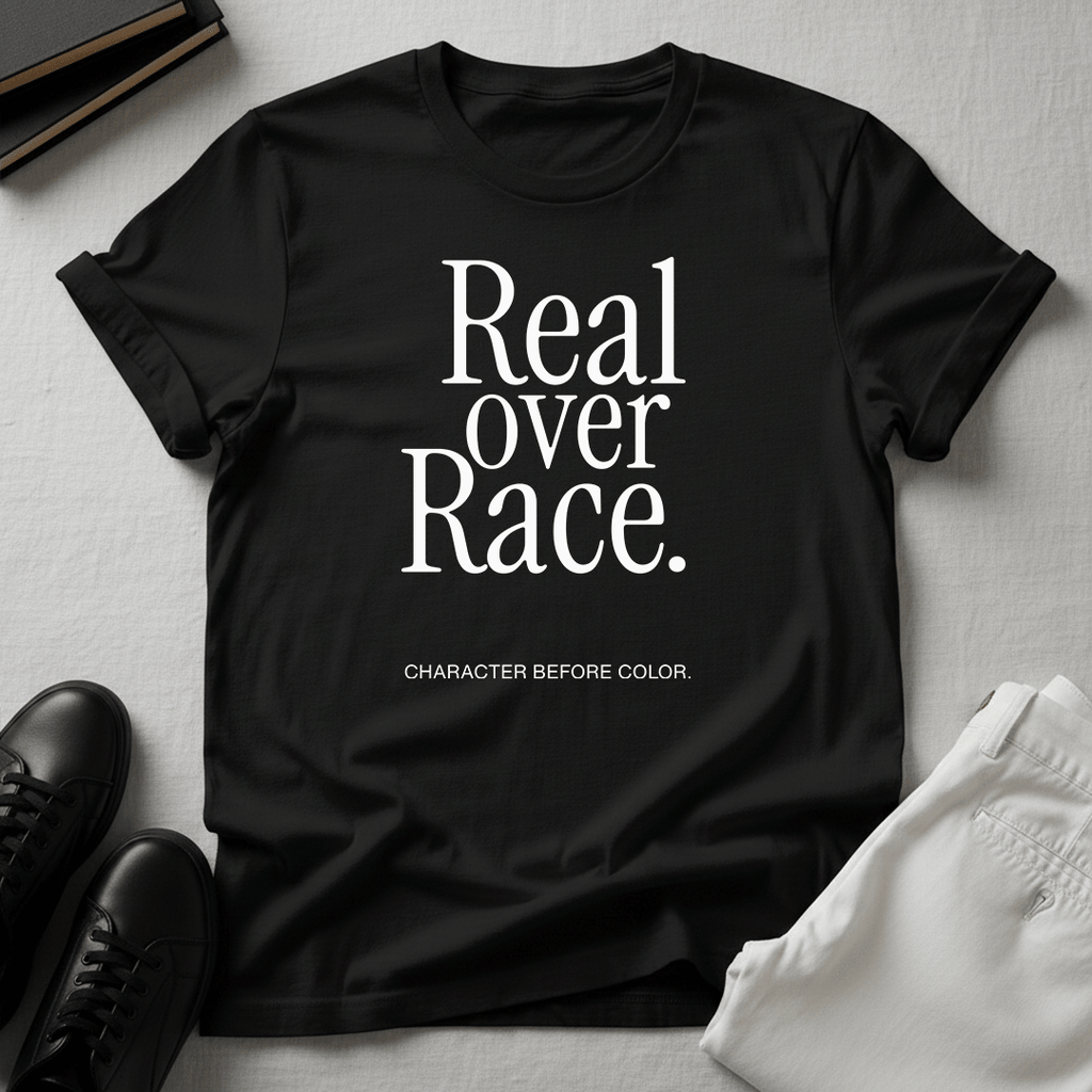 Real Over Race – Unisex Graphic Tee