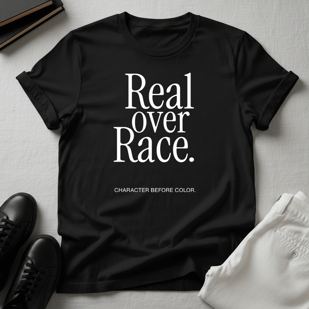 Real Over Race – Unisex Graphic Tee