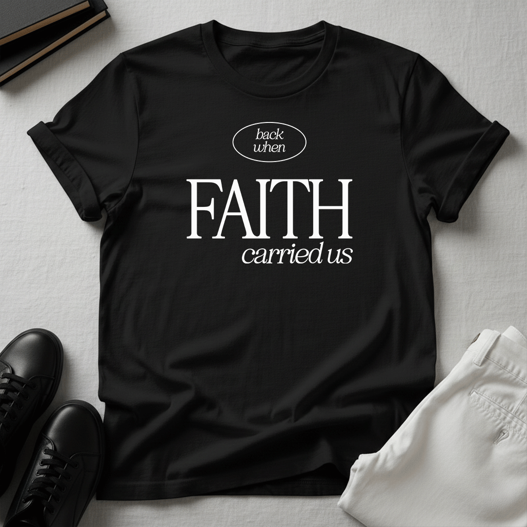 Faith Carried Us - Unisex Graphic Tee