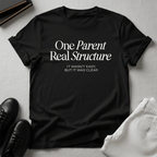 One Parent. One Structure — Unisex Nostalgic Graphic Tee