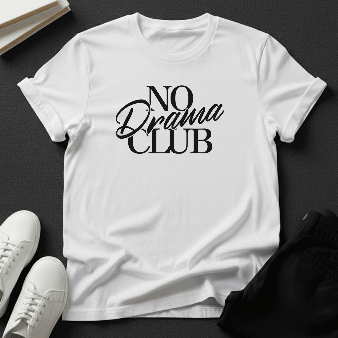 No Drama Club — Unisex Graphic Tee