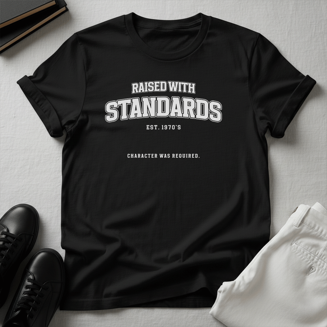 Raised With Standards (1970s) - Unisex Graphic Tee
