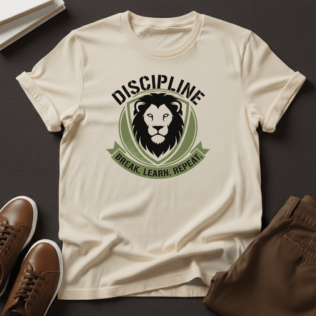 Discipline Lion Unisex Graphic Tee