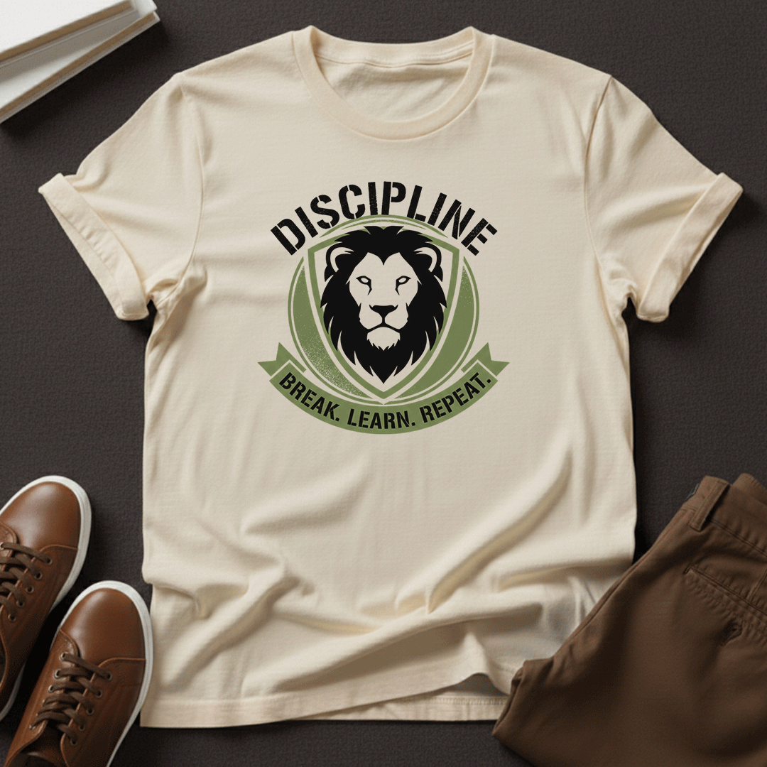 Discipline Lion Unisex Graphic Tee