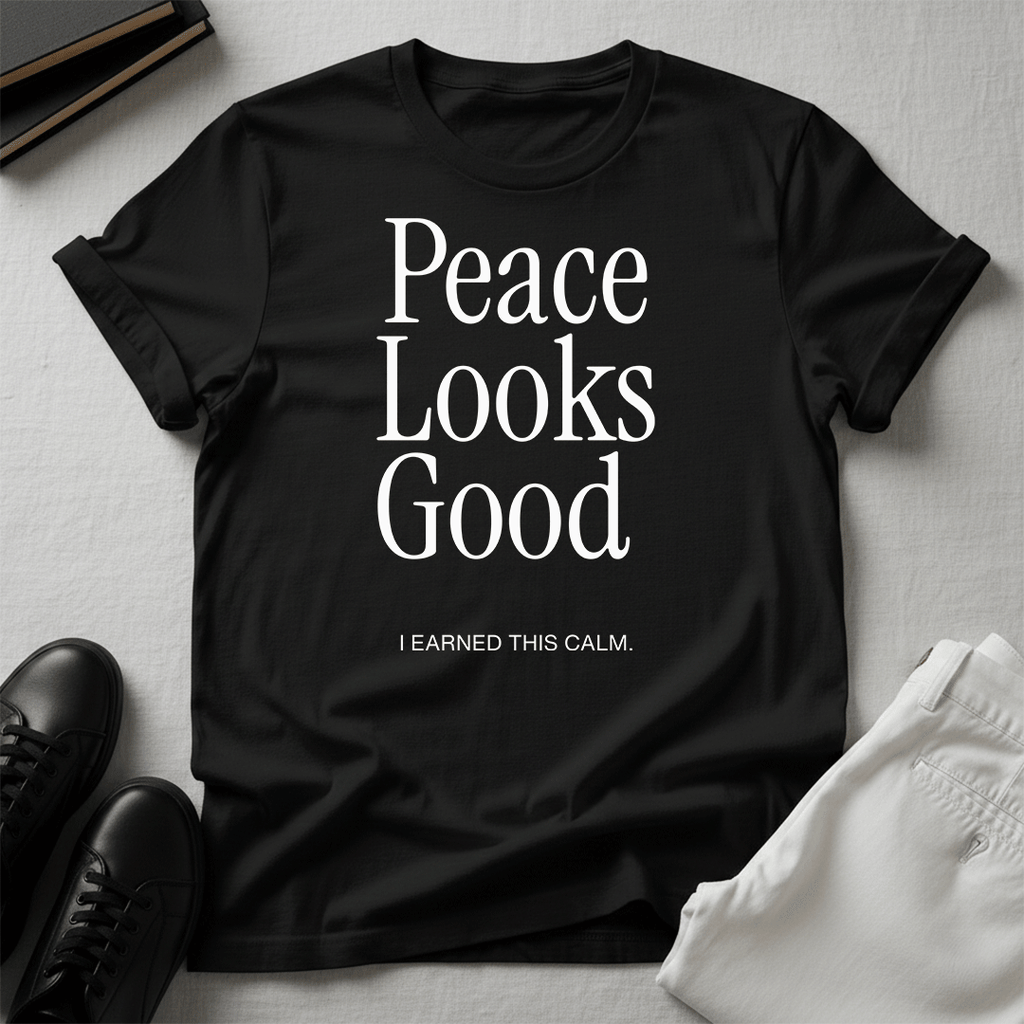Peace Looks Good – Unisex Graphic Tee