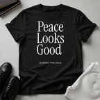 Peace Looks Good – Unisex Graphic Tee
