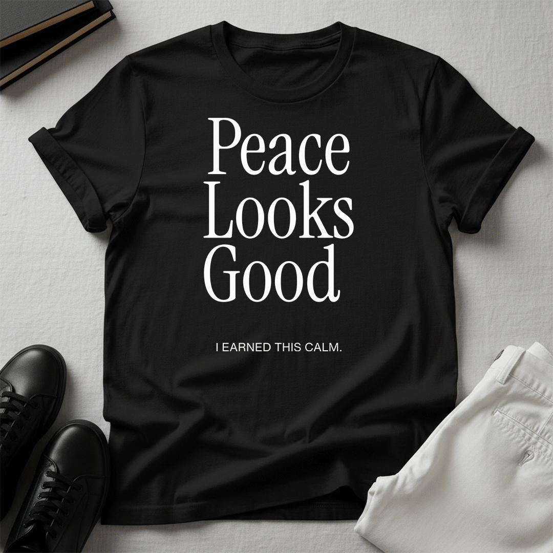 Peace Looks Good – Unisex Graphic Tee