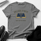 Values First Unisex Graphic Tee | Back When