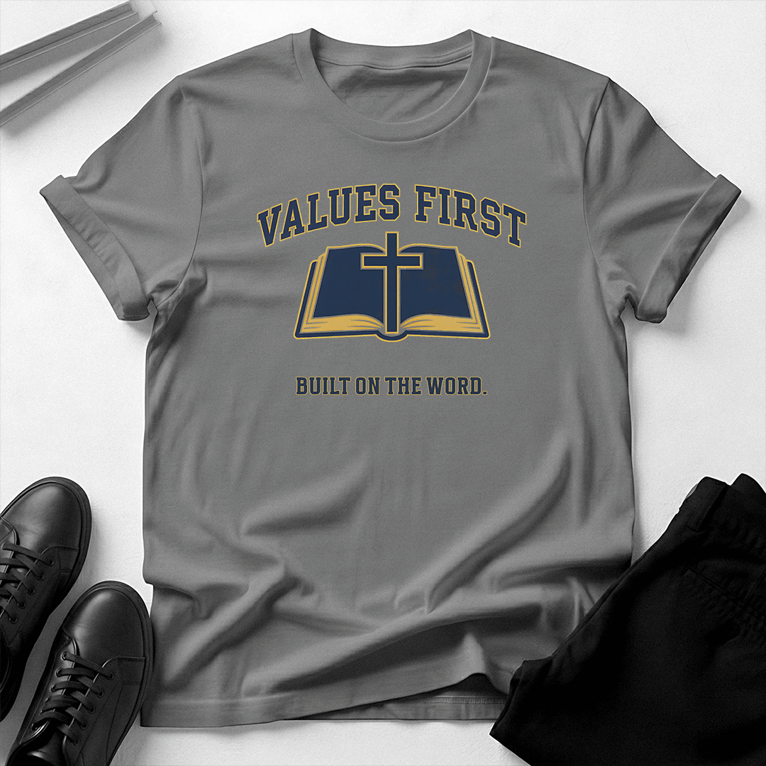 Values First Unisex Graphic Tee | Back When