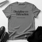 Discipline Over Distraction — Unisex Graphic Tee