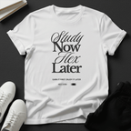 Study Now. Flex Later. - Unisex Graphic Tee