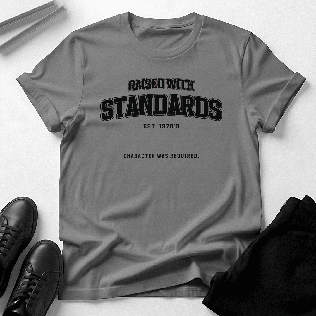 Raised With Standards (1970s) - Unisex Graphic Tee
