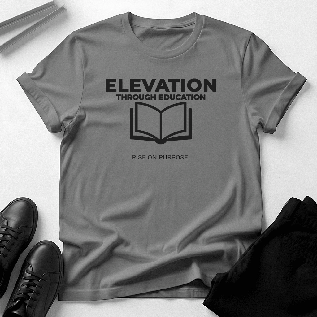 Rise Through Education - Unisex Graphic Tee