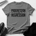 Progression Instead of Regression – Unisex Graphic Tee
