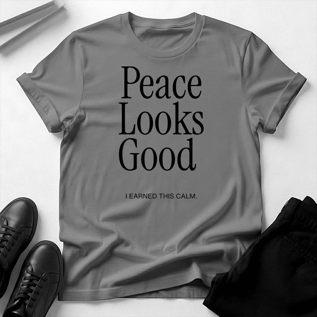 Peace Looks Good – Unisex Graphic Tee
