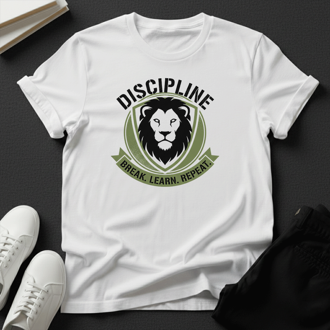 Discipline Lion Unisex Graphic Tee