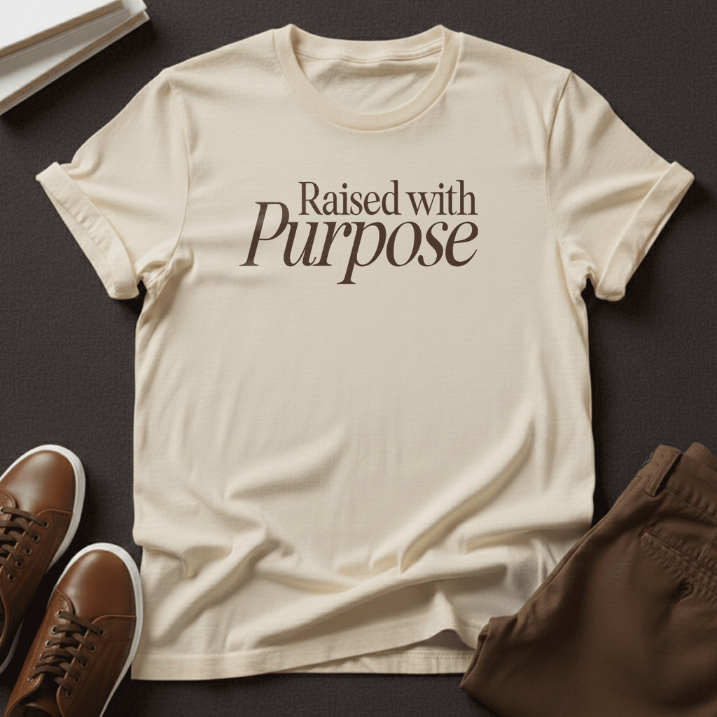Raised With Purpose - Unisex Graphic Tee