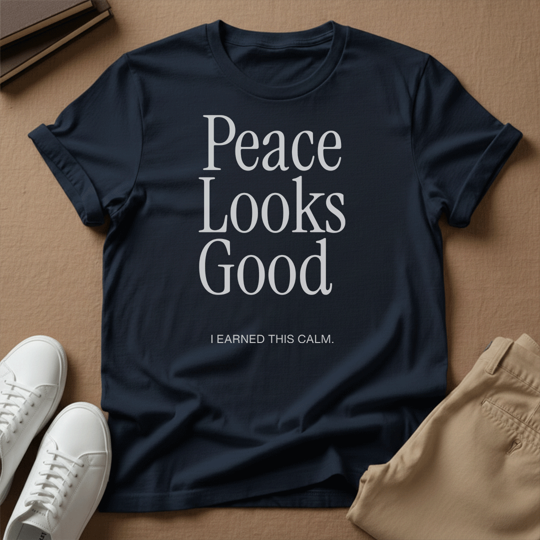 Peace Looks Good – Unisex Graphic Tee